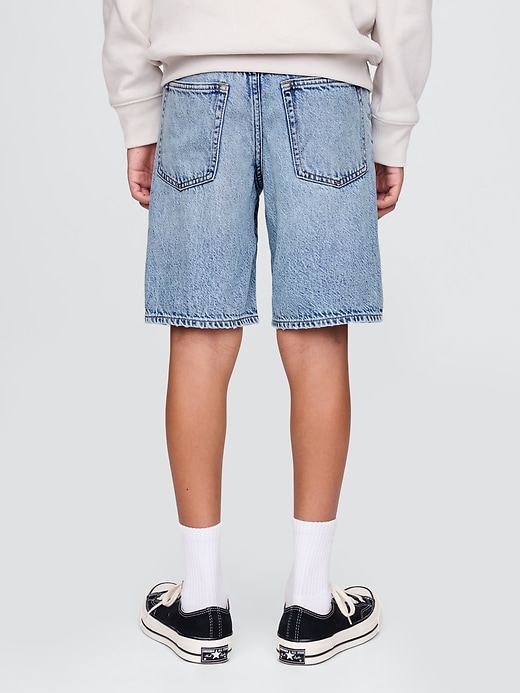 pantaloncini in denim larghi anni 90 per bambini ultrasoft
