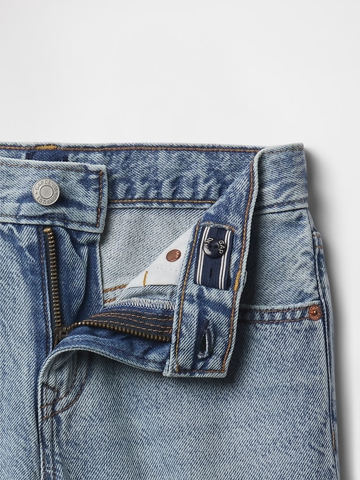 pantaloncini in denim larghi anni 90 per bambini ultrasoft