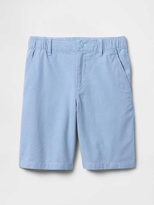 pantaloncini in lino e cotone da 8 per bambini
