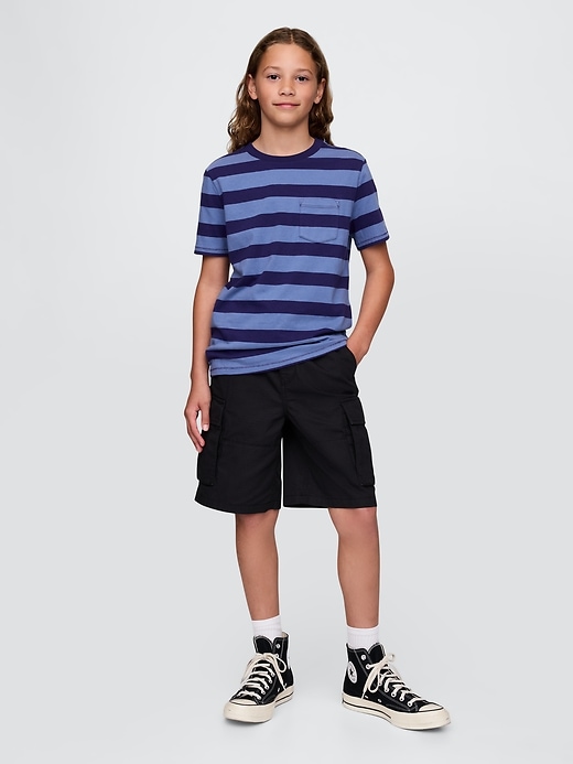 pantaloncini cargo ripstop easy da 75 per bambini