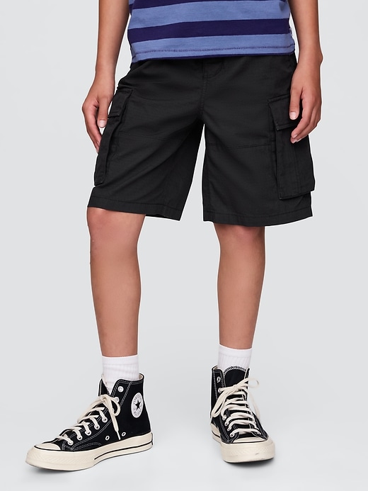 pantaloncini cargo ripstop easy da 75 per bambini