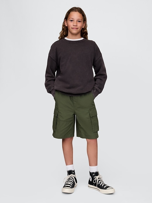 pantaloncini cargo ripstop easy da 75 per bambini