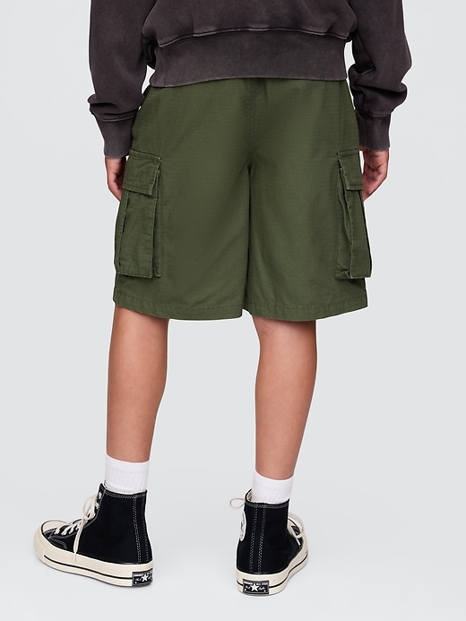 pantaloncini cargo ripstop easy da 75 per bambini