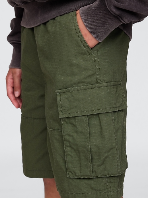 pantaloncini cargo ripstop easy da 75 per bambini