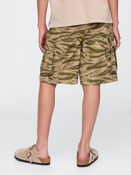 pantaloncini cargo ripstop easy da 75 per bambini