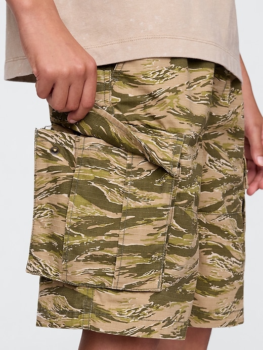 pantaloncini cargo ripstop easy da 75 per bambini