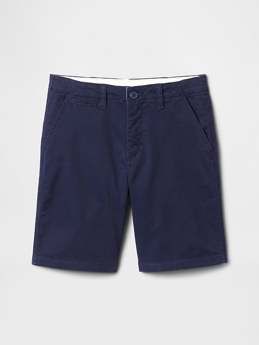 pantaloncini kaki rilassati da 7 per bambini