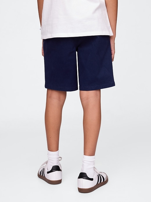 pantaloncini kaki rilassati da 7 per bambini