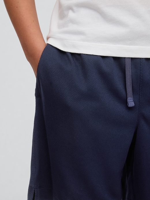 pantaloncini gapfit da 6 in rete riciclata per bambini
