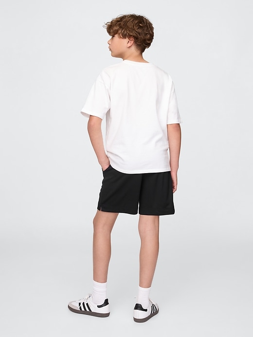 pantaloncini gapfit da 6 in rete riciclata per bambini
