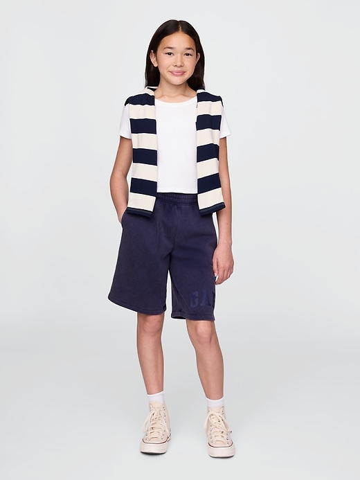 pantaloncini da tuta con logo vintagesoft per bambini