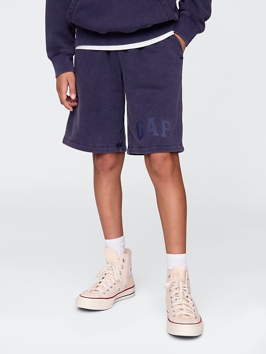 pantaloncini da tuta con logo vintagesoft per bambini