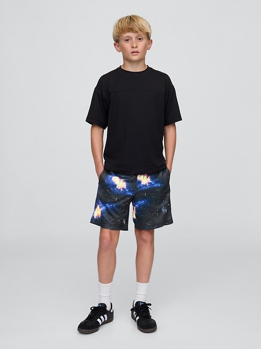 pantaloncini gapfit da 6 in rete riciclata per bambini