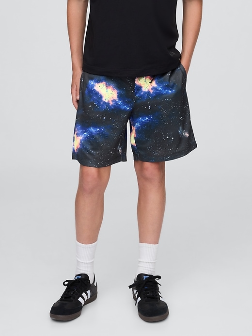 pantaloncini gapfit da 6 in rete riciclata per bambini