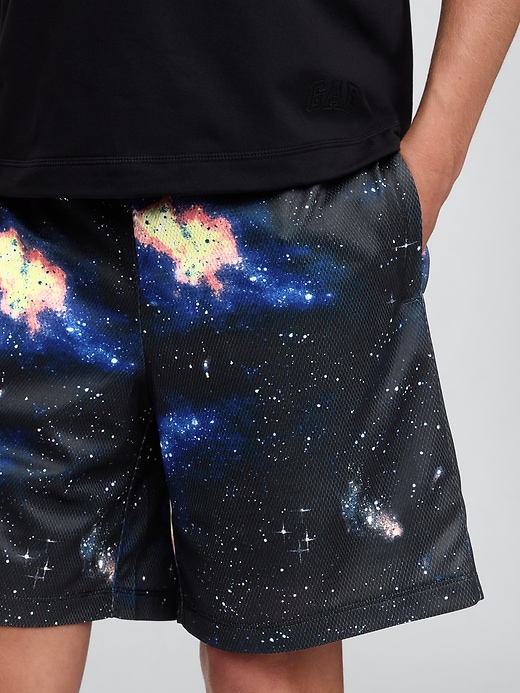 pantaloncini gapfit da 6 in rete riciclata per bambini