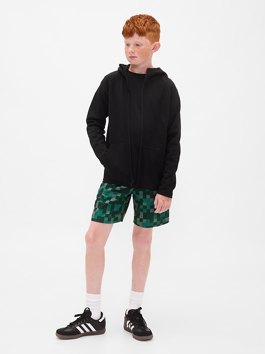 pantaloncini gapfit da 6 in rete riciclata per bambini