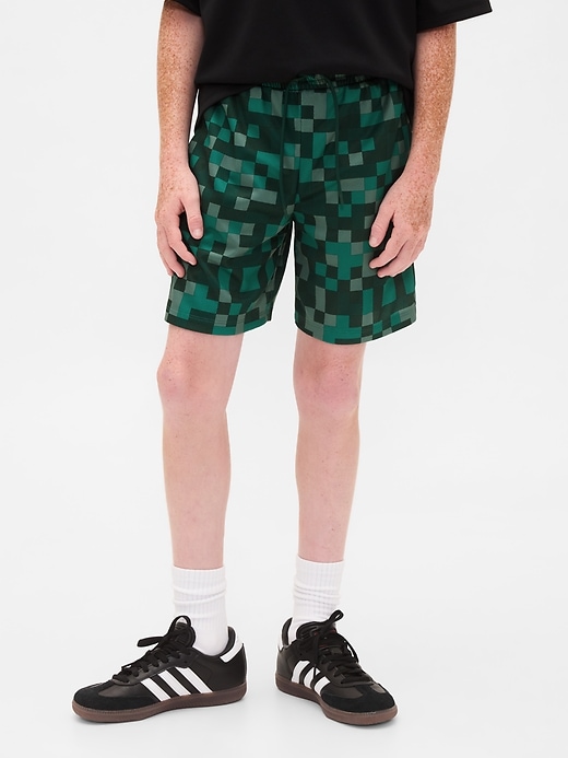 pantaloncini gapfit da 6 in rete riciclata per bambini