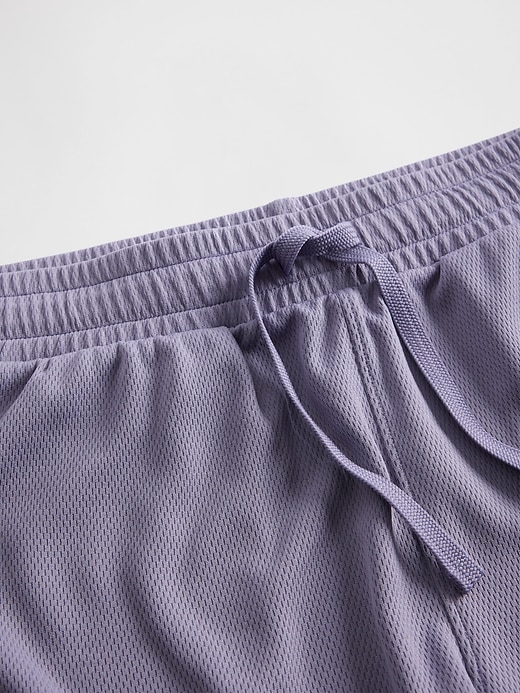 pantaloncini in rete riciclata gapfit tech per bambini
