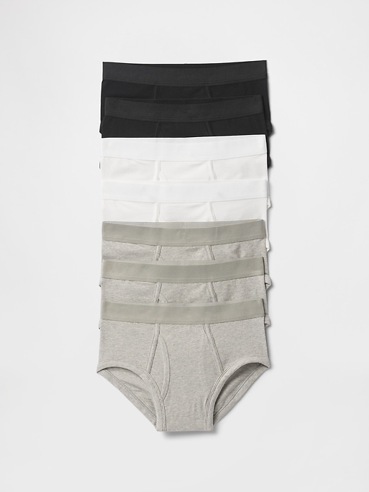 slip in cotone biologico per bambini confezione da 7