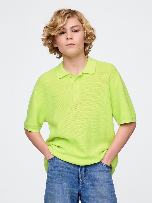 polo rilassata per bambini