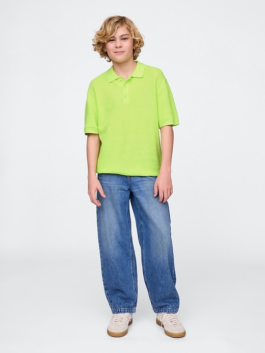 polo rilassata per bambini