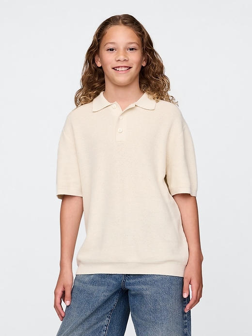 polo rilassata per bambini