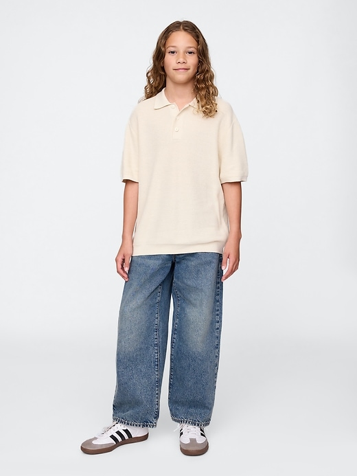 polo rilassata per bambini