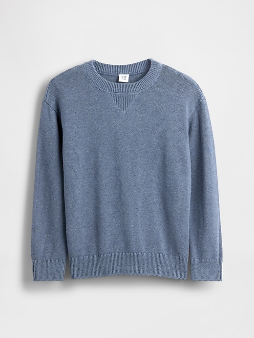 maglione girocollo rilassato per bambini