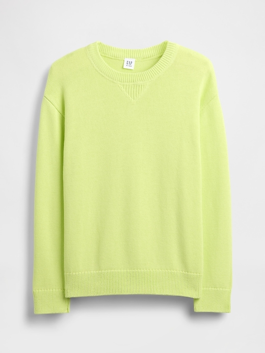 maglione girocollo rilassato per bambini