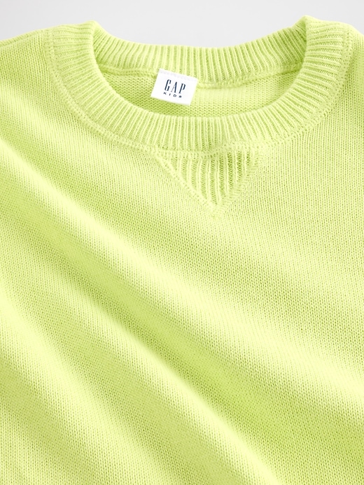 maglione girocollo rilassato per bambini