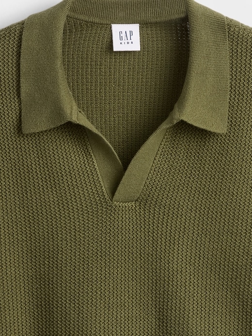 camicia a nido dape per bambini con colletto johnny