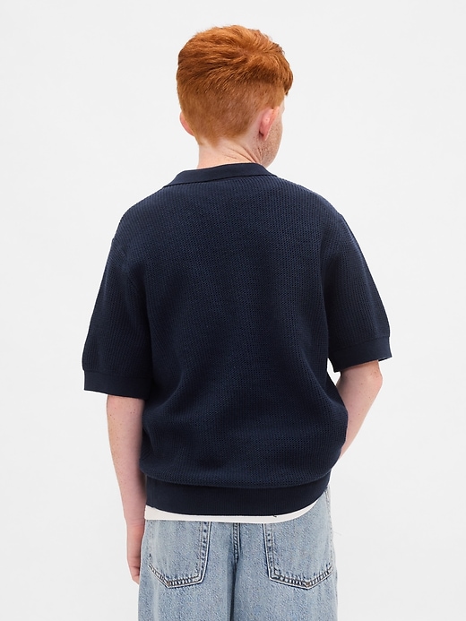 camicia a nido dape per bambini con colletto johnny