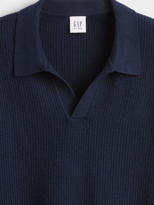 camicia a nido dape per bambini con colletto johnny