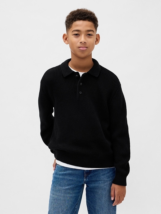 maglione polo per bambini