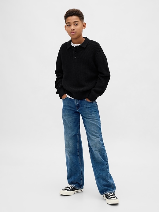 maglione polo per bambini