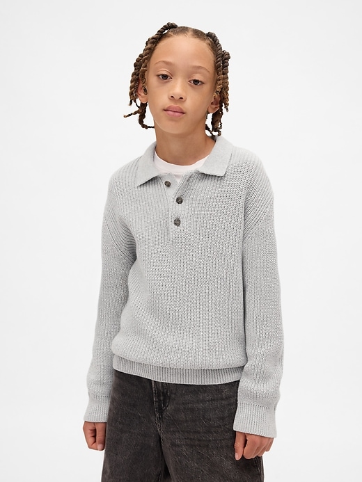 maglione polo per bambini