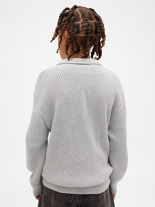 maglione polo per bambini