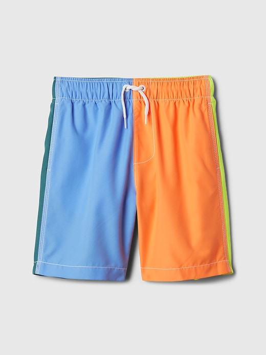 costume da bagno stampato riciclato da 6 per bambini