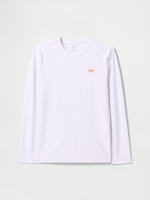 rash guard con logo per bambini