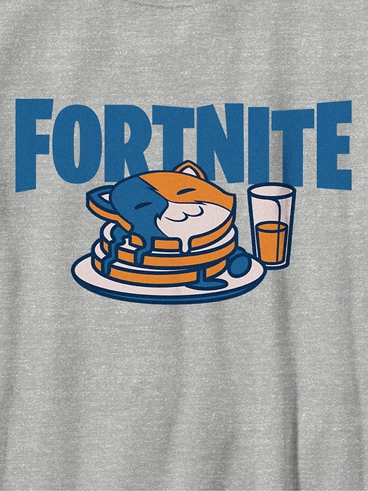 maglietta grafica per bambini fortnite pancakes