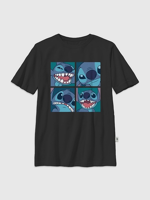 maglietta grafica per bambini lilo e stitch box up