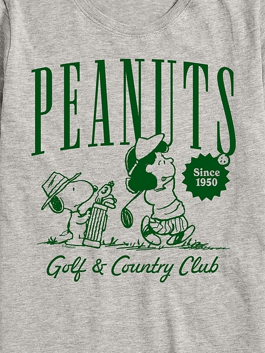maglietta a maniche corte per bambini peanuts golf club