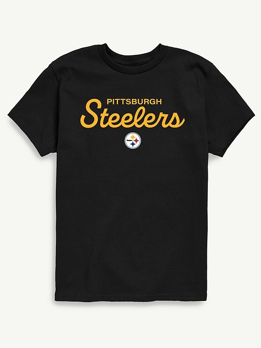 t-shirt grafica con scritta nfl signature per bambini