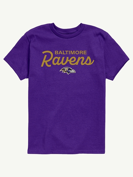 t-shirt grafica con scritta nfl signature per bambini