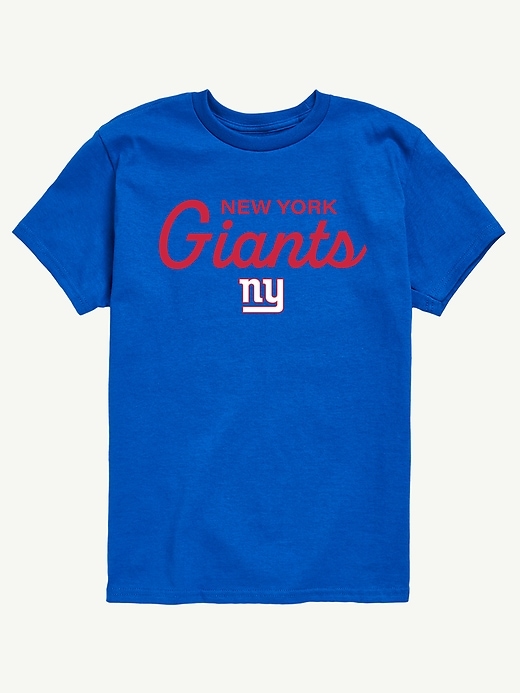 t-shirt grafica con scritta nfl signature per bambini