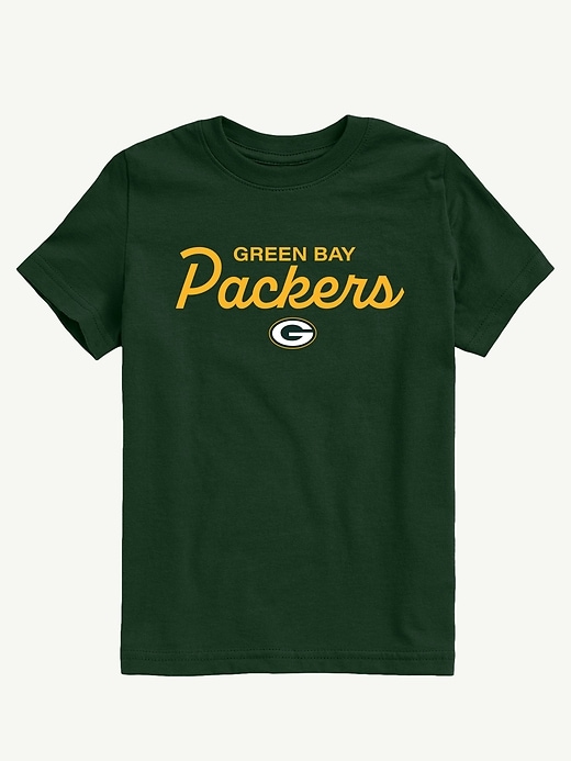 t-shirt grafica con scritta nfl signature per bambini