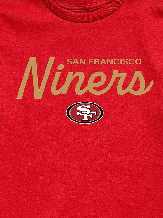 t-shirt grafica con scritta nfl signature per bambini