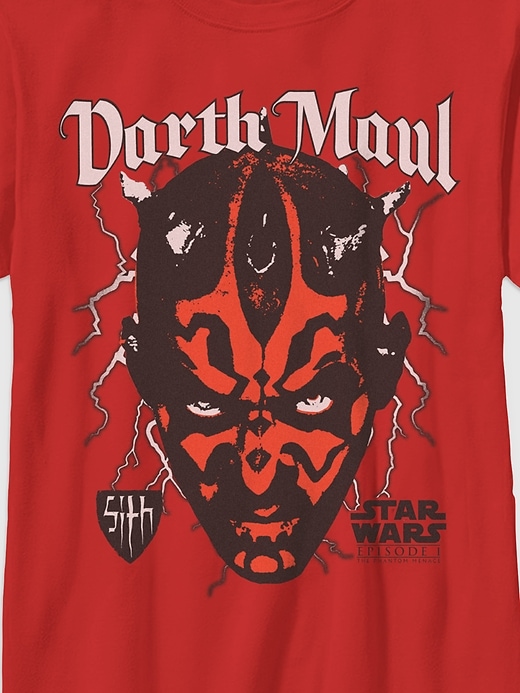 maglietta grafica star wars darth maul per bambini