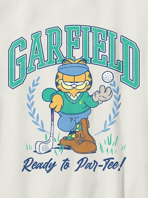 maglietta grafica garfield golf per bambini