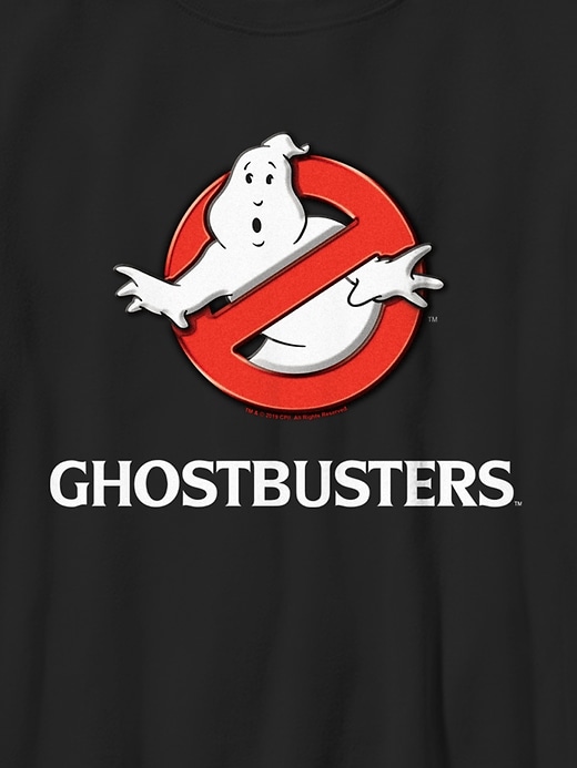 maglietta grafica con logo ghostbusters per bambini